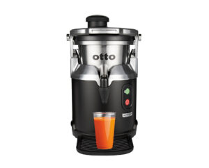 Với Otto ™ là một máy ép trái cây ly tâm, được tối ưu hóa để tối đa hương vị và năng suất nước ép của trái cây và rau quả. Vật liệu bền, bảo vệ quá nhiệt và các tính năng công thái học là lý tưởng cho các cửa hàng nước trái cây bận rộn yêu cầu sử dụng back-to-back.